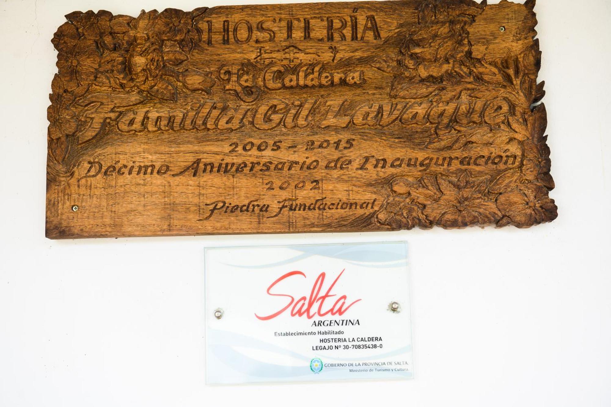 Hosteria La Caldera Exteriér fotografie